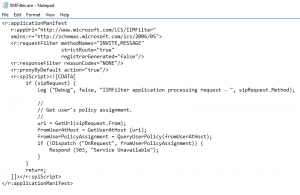 MSPL Syntax Notepad