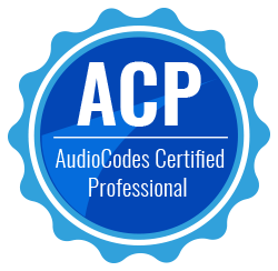 Audiocodes Certified Professional